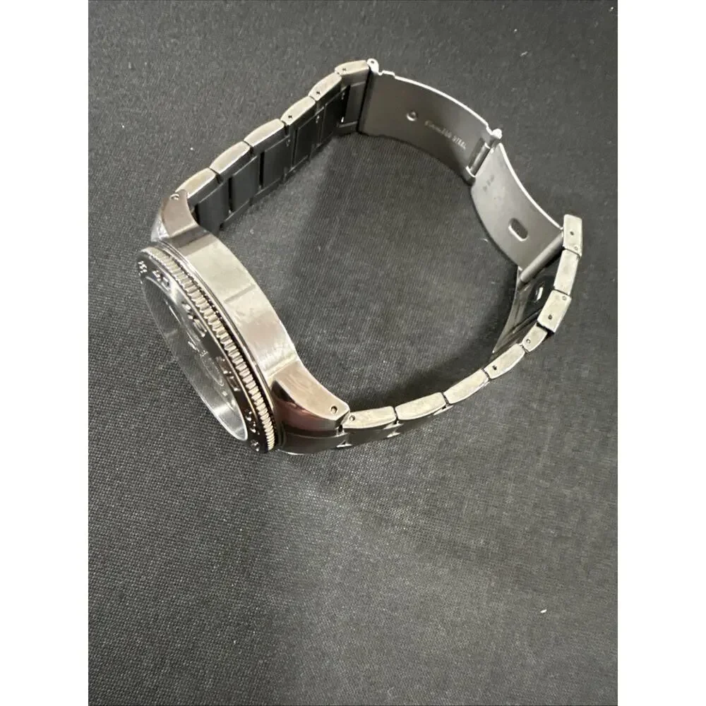 Men’s Fossil BQ1165 Watch 50mm Case 7” Band Gunmetal New Battery (G3)